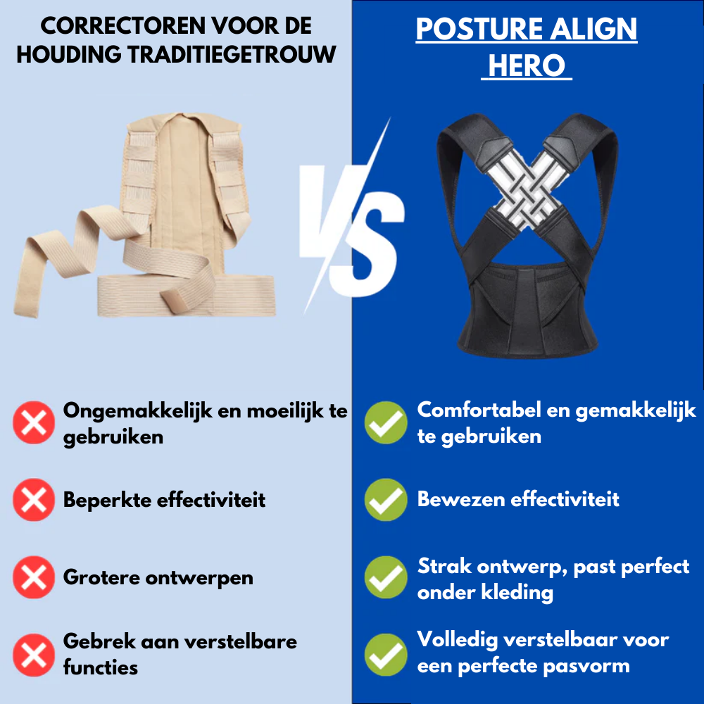 Houding Aligner Hero™ - Corrector Riem