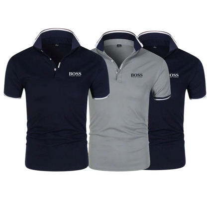[BUY 2 GET 3] Essential Kit Polo Shirts (3-Pack)