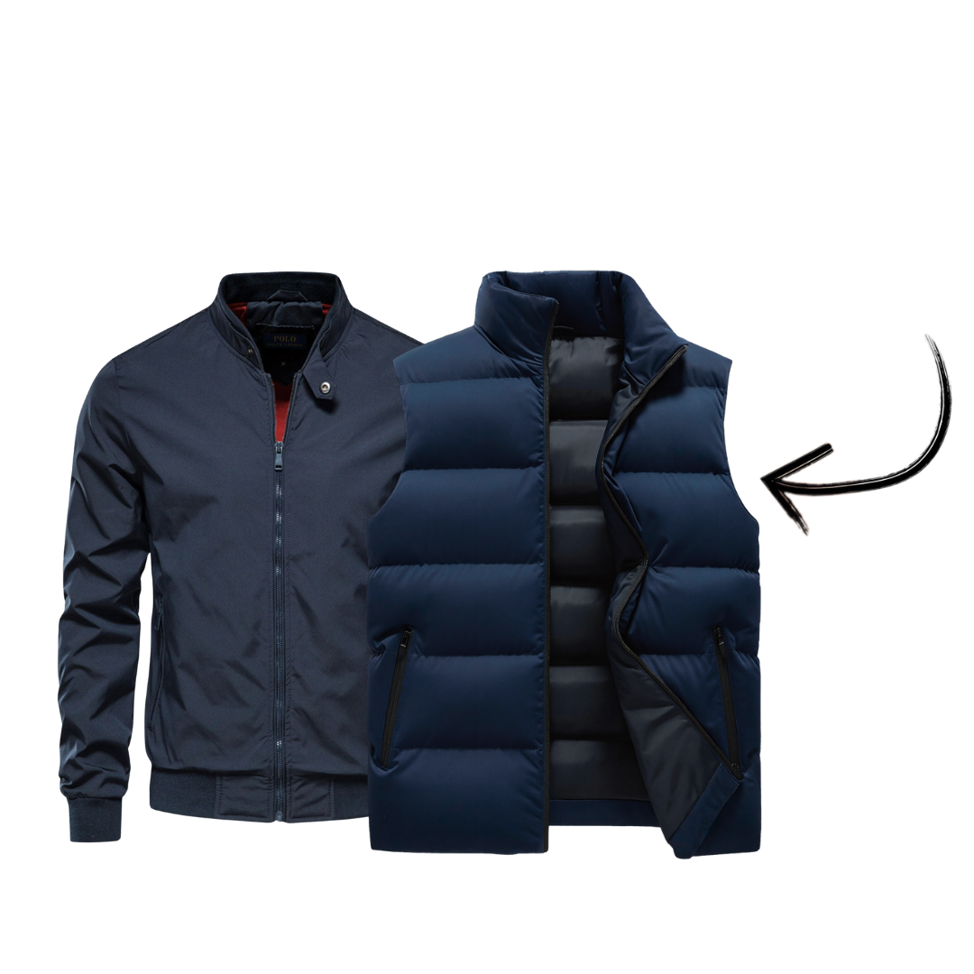 [BUY 1 GET 2] Jacket + Free Vest