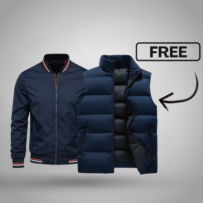 [BUY 1 GET 2] Bomber Jacket + Free Vest