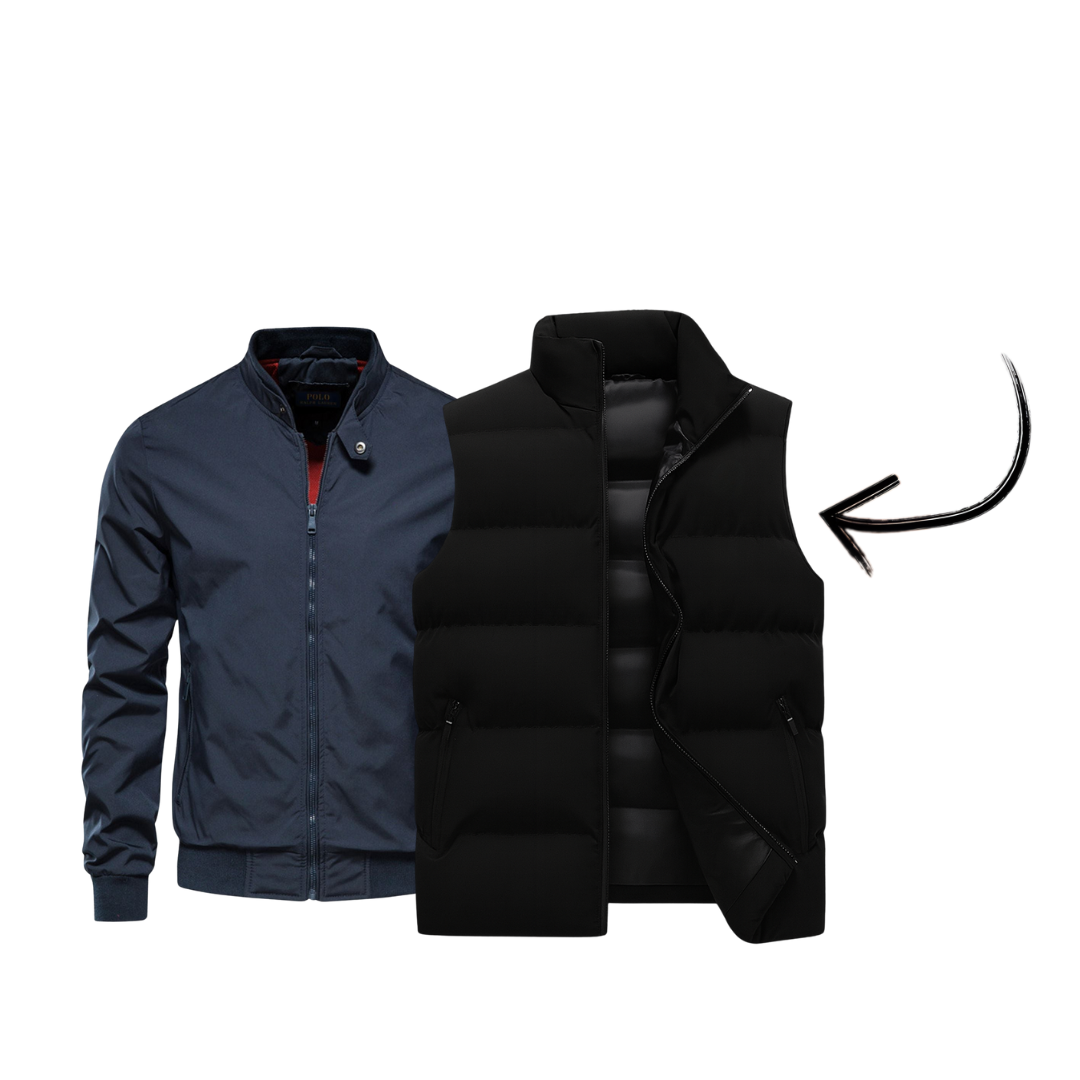 [BUY 1 GET 2] Jacket + Free Vest