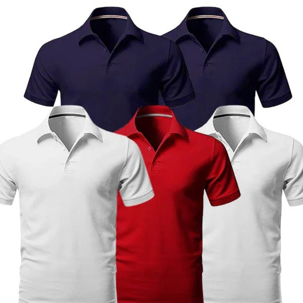 [BUY 3 GET 5] Essential Kit Polo Shirts