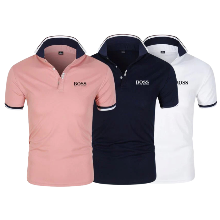 [BUY 2 GET 3] Essential Kit Polo Shirts (3-Pack)